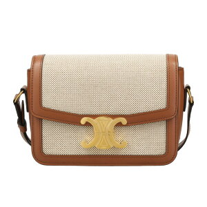 �Z���[�k CELINE �V�����_�[�o�b�O ���f�B�[�X �z���C�g 188882BGL 04LV TAN/WHITE