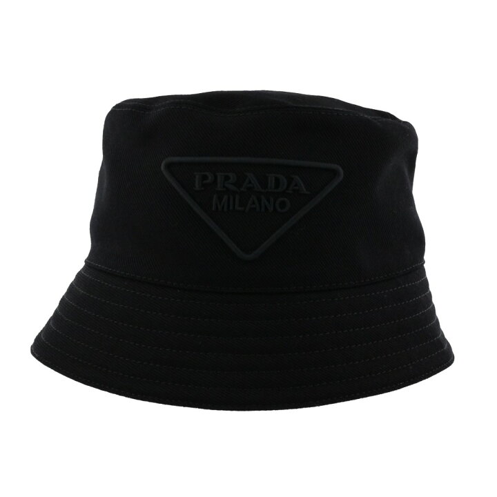 楽天市場】プラダ PRADA バケットハット メンズ レディース ブラック  