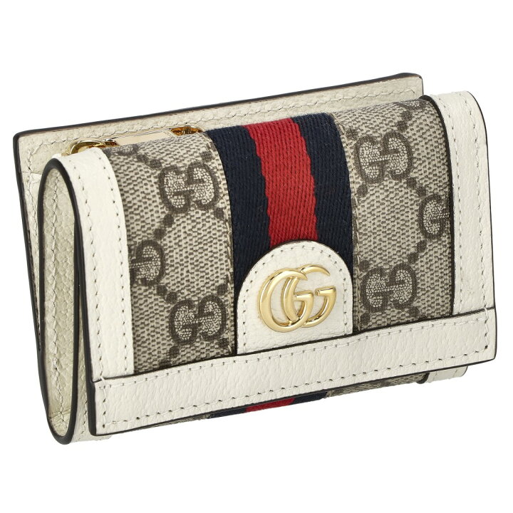 楽天市場】グッチ GUCCI 三つ折り財布 レディース オフィディア  