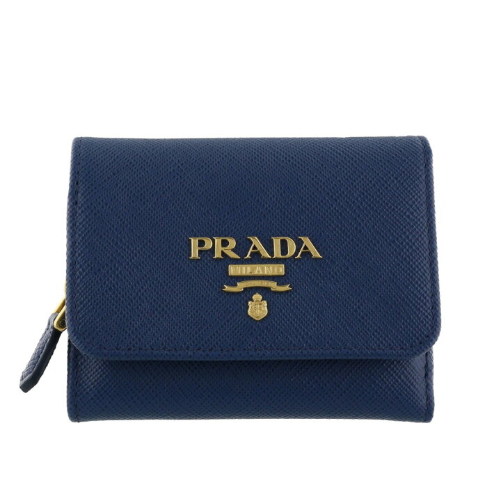 楽天市場】【P10倍 4/10 24時間限定】プラダ PRADA 三つ折り財布 