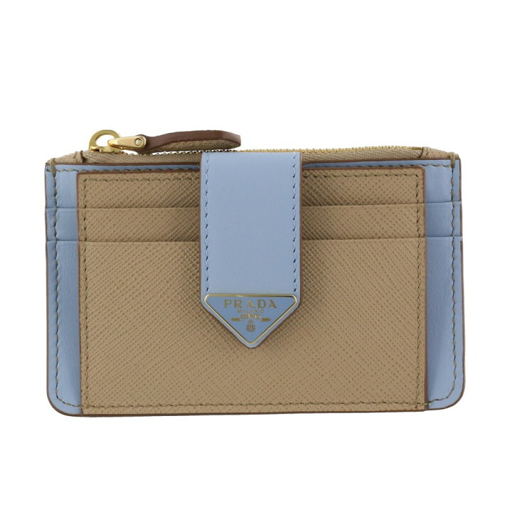 楽天市場】プラダ PRADA カードケース レディース ブルー 1MC038 2DYG  
