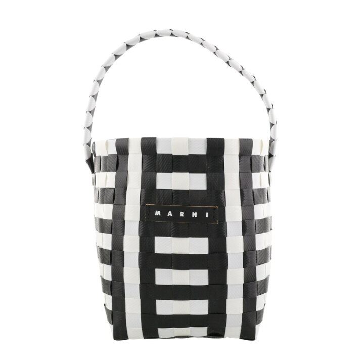 楽天市場】MARNI マルニ キッズ かごバッグ ハンドバッグ ブラック  
