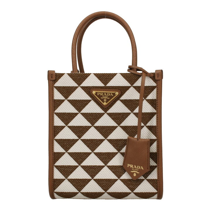 楽天市場】プラダ PRADA ショルダーバッグ レディース ブラウン 1BA355  