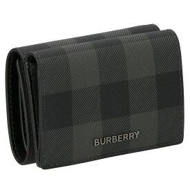 バーバリー BURBERRY 三つ折り財布 折財布 ミニ財布 レディース ブラック 8062606 A1208