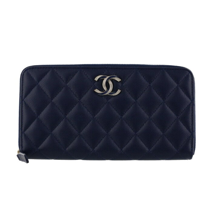 楽天市場】シャネル CHANEL 長財布 ラウンドファスナー レディース 