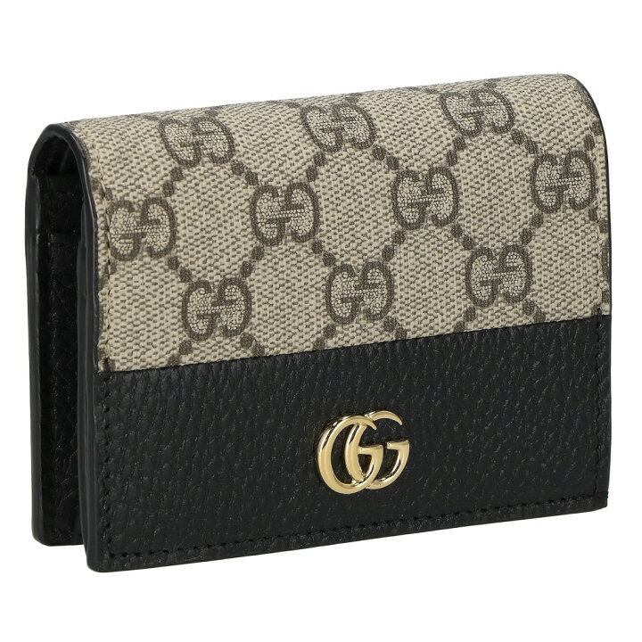 楽天市場】【P2倍 8/1 0時〜8/3 24時】グッチ GUCCI 二つ折り財布  
