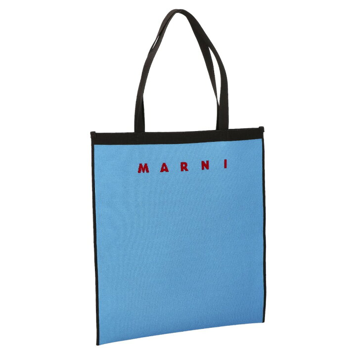 楽天市場】マルニ MARNI トートバッグ レディース ブルー SHMQ0033A0 