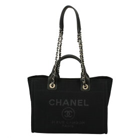 シャネル CHANEL トートバッグ レディース ドーヴィル ブラック AS3257 B07300 94305