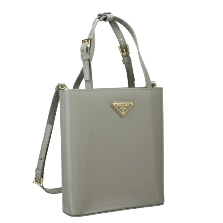 楽天市場】プラダ トートバッグ レディース グレー PRADA 1BA401 V OOO 