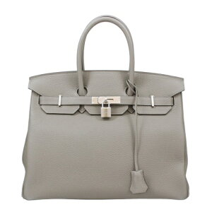 �y�󂠂�@���j���ׁ̈z�G�����X �o�[�L��35 �O�����C���[ �g�S �V���o�[���� U���� HERMES Birkin35