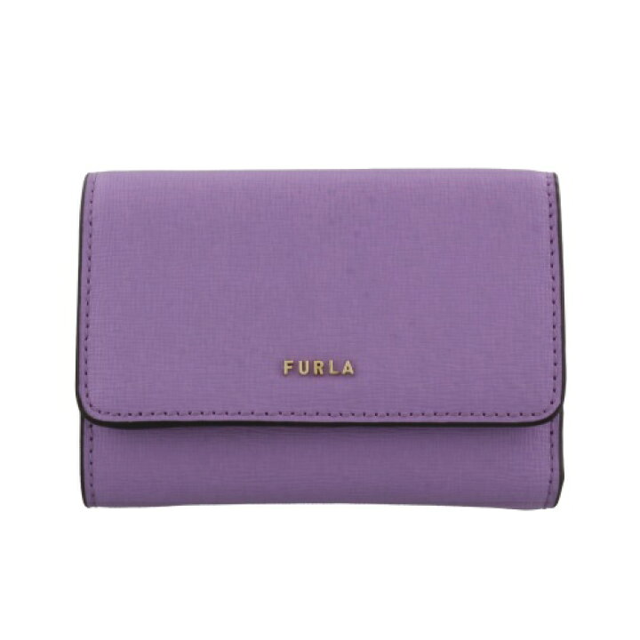 楽天市場】フルラ 三つ折り財布 レディース パープル バビロン FURLA 
