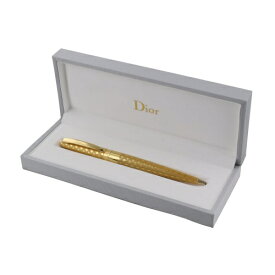 【P5倍 4/20 0時 ～ 4/21 24時】ディオール ボールペン ゴールド Dior S604-256RUBC