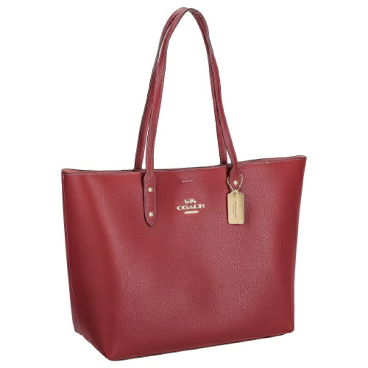 楽天市場】コーチ アウトレット トートバッグ レディース レッド COACH 