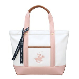 �r�o���[�q���Y �|���N���u �g�[�g�o�b�O ���f�B�[�X �s���N BEVERLY HILLS POLO CLUB BH2008N WH/PPK/PPK