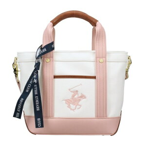 �r�o���[�q���Y �|���N���u �g�[�g�o�b�O ���f�B�[�X �s���N BEVERLY HILLS POLO CLUB BH2006N WH/PPK/PPK