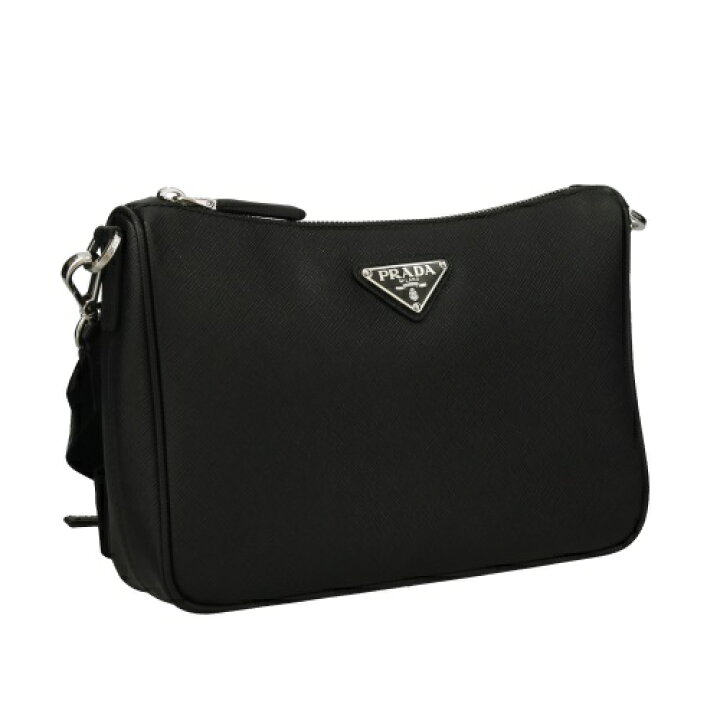 楽天市場】プラダ ショルダーバッグ レディース ブラック PRADA 2VH113  