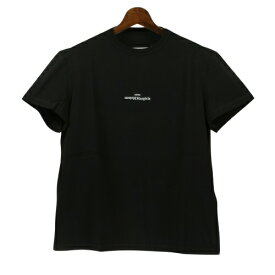 メゾンマルジェラ Tシャツ 半袖 メンズ ブラック Maison Margiela S30GC0701S22816 900 BLACK 44 XS ロゴ