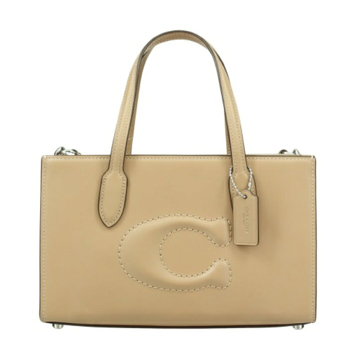 COACH ニーナ ミニ トート バッグ ベージュ