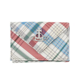 ヴィヴィアンウエストウッド 三つ折り財布 レディース Vivienne Westwood 51150009 O101 MADRAS CHECK