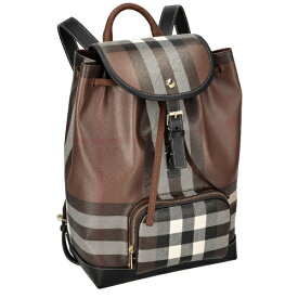 【P5倍 12/10 0時〜12/11 2時】バーバリー バックパック リュックサック メンズ レディース ブラウン BURBERRY 8069664 A8900