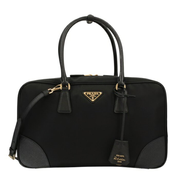 楽天市場】プラダ ハンドバッグ レディース ブラック PRADA 1BB114 V 