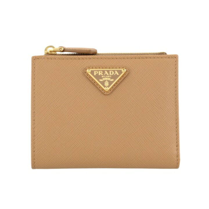 楽天市場】プラダ 二つ折り財布 レディース SAFFIANO TRIANGOLO 
