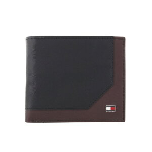 yP5{ 12/4 20`12/7 24zg~[qtBK[ ܂z Y ubN TOMMY HILFIGER 31TL25X002 SAFFIANO BK/BR g~[EqtBK[