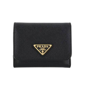 プラダ(PRADA) サフィアーノ(SAFFIANO) 三つ折り財布 | 通販・人気  