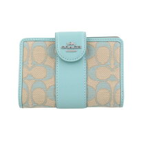 楽天市場】二つ折り財布 ブルー coachの通販