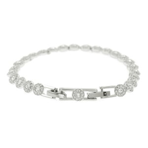 �X�����t�X�L�[ �u���X���b�g ���f�B�[�X �V���o�[ SWAROVSKI SK-5071173