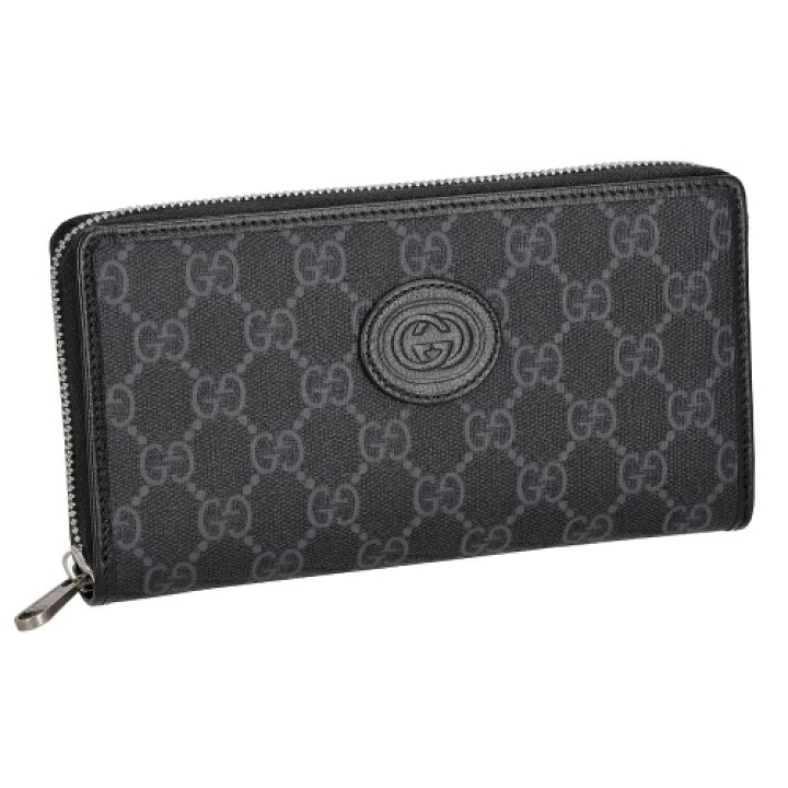 楽天市場】グッチ 長財布 レディース GGスプリームキャンバス ブラック 