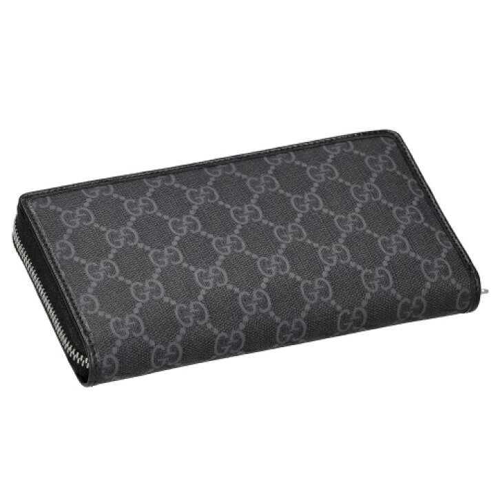 楽天市場】グッチ 長財布 レディース GGスプリームキャンバス ブラック 