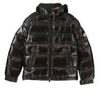 楽天市場】moncler maya シャイニーダウンジャケット ブラックの通販