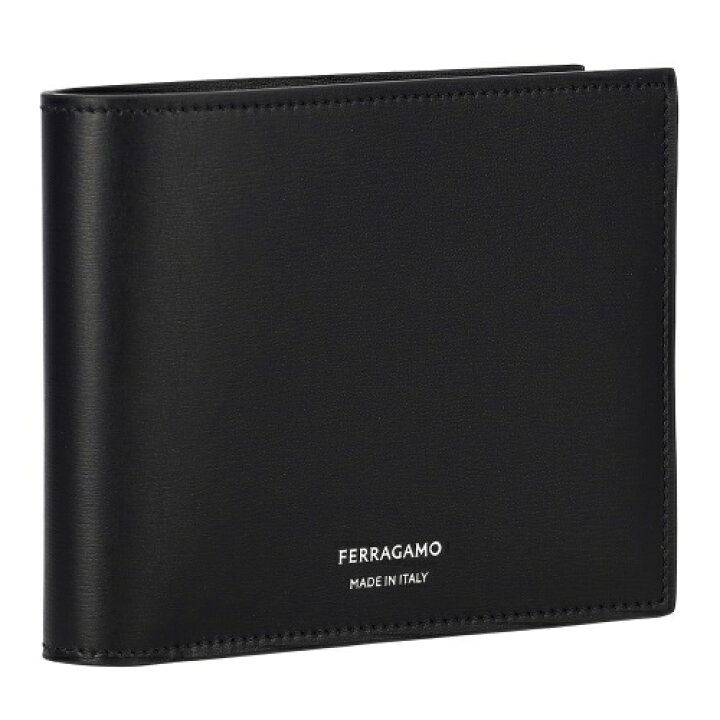 楽天市場】フェラガモ 二つ折り財布 メンズ ブラック FERRAGAMO 661329 Ferragamo SFUR0222 メンズ ブラック