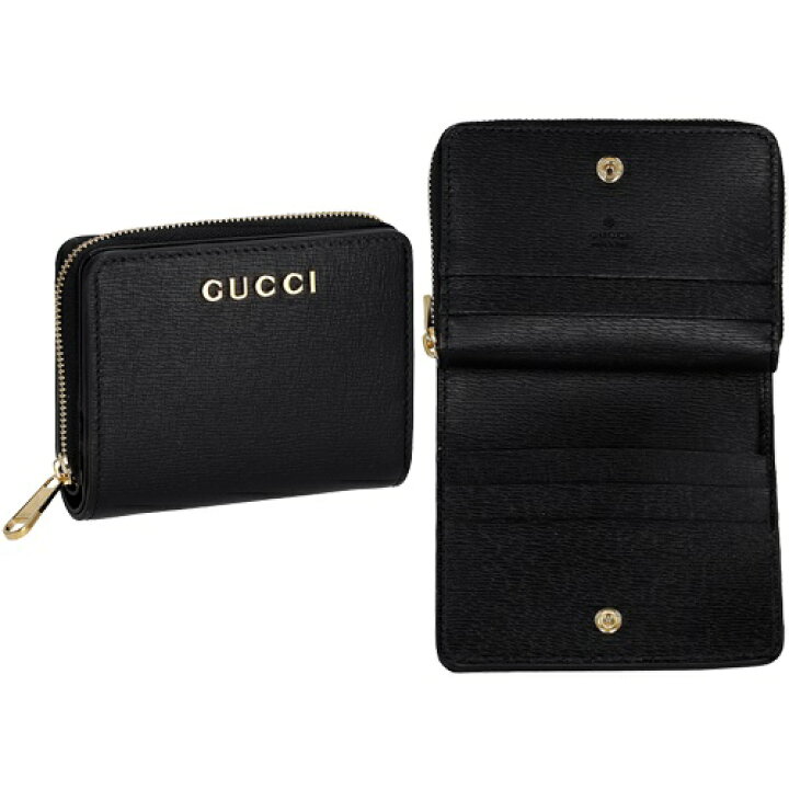 楽天市場】グッチ 二つ折り財布 レディース GUCCI スクリプト ミニ 