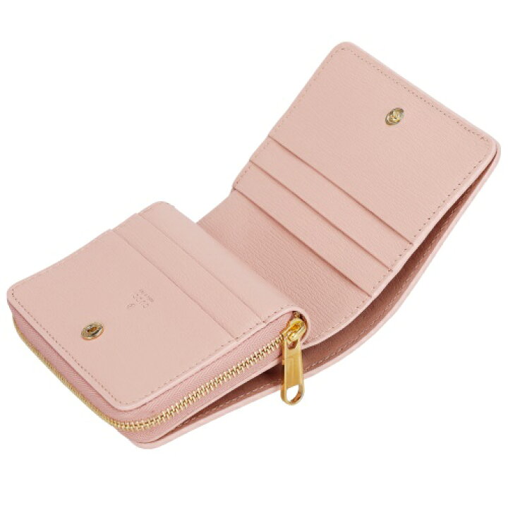 楽天市場】グッチ 二つ折り財布 レディース GUCCI スクリプト ミニ 