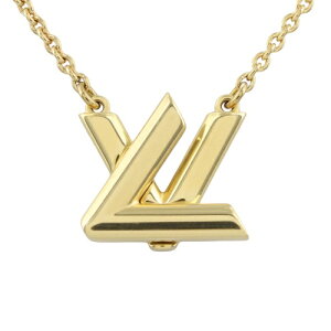 ���C���B�g�� �l�b�N���X ���f�B�[�X �l�b�N���X�EGO-14 LOUIS VUITTON M01729 GOLD