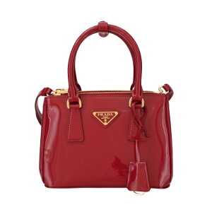 �v���_ �n���h�o�b�O ���f�B�[�X �g���C�A���O�����S ���b�h PRADA 1BA906 V EOM 069 F0E06 CHERRY