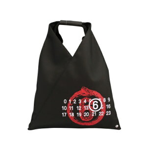 �yP5�{ 1/9 20���`1/12 24���z�G���G�� 6 ���]���}���W�F�� �V�����_�[�o�b�O ���f�B�[�X �W���p�j�[�Y�o�b�O JAPANESE BAG �u���b�N MM6 Maison Margiela S54WD0043P7364 T8013 BLACK+PRINT