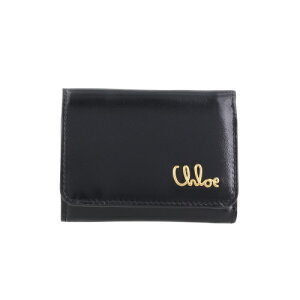 NG O܂z fB[X CHLOE ICONIC MINI TRIFOLD ubN CHLOE CH25SP487 O16 001 BLACK