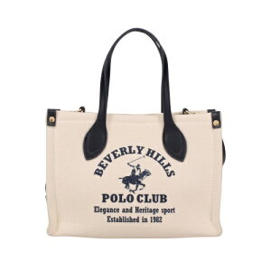 �r�o���[�q���Y�|���N���u �g�[�g�o�b�O ���f�B�[�X �l�C�r�[ BEVERLY HILLS POLO CLUB BH2014N �L�i��/�l�C�r�[