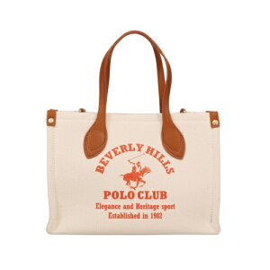 �r�o���[�q���Y�|���N���u �g�[�g�o�b�O ���f�B�[�X �I�����W BEVERLY HILLS POLO CLUB BH2014N �L�i��/�I�����W