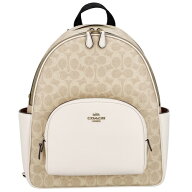 コーチ アウトレット バックパック レディース シグネチャー コート バックパック ホワイト COACH OUTLET…