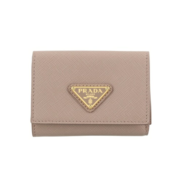 楽天市場】プラダ 三つ折り財布 レディース SAFFIANO TRIANGOLO