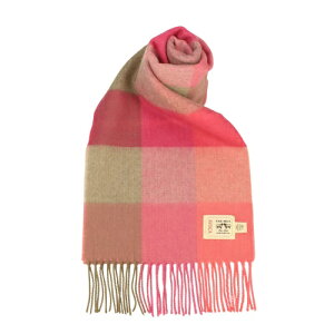 AHJ }t[ fB[X }`J[ AVOCA Merinowool Scarves Pink Fields