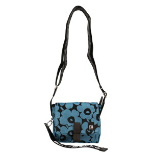 �}�����b�R �V�����_�[�o�b�O ���f�B�[�X MINI MESSENGER UNIKKO �u���[ marimekko 94607 590 Blue/Black