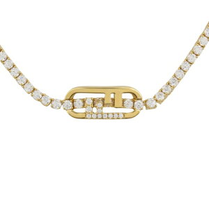 �t�F���f�B �l�b�N���X ���f�B�[�X O LOCK NECKLACE �S�[���h FENDI 8AL188 ATEP F089U GOLD