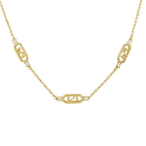 �t�F���f�B �l�b�N���X ���f�B�[�X O LOCK NECKLACE �S�[���h FENDI 8AL190 ATEP F089U GOLD