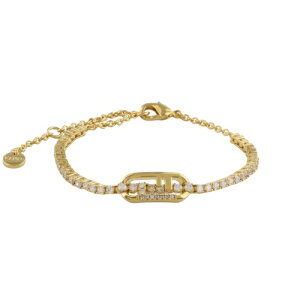 �t�F���f�B �u���X���b�g ���f�B�[�X O LOCK BRACELET �S�[���h FENDI 8AL196 ATEP F089U GOLD