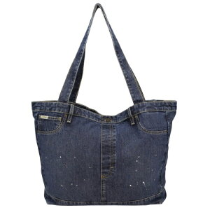 �Q�X �g�[�g�o�b�O ���f�B�[�X �~�j�I�� GJ X Minions Denim Tote Bag �u���[ GUESS M6YZ42D2278 GJMS